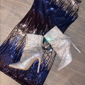 Dipped in 🧊  Ankle bootie by Steve Madden